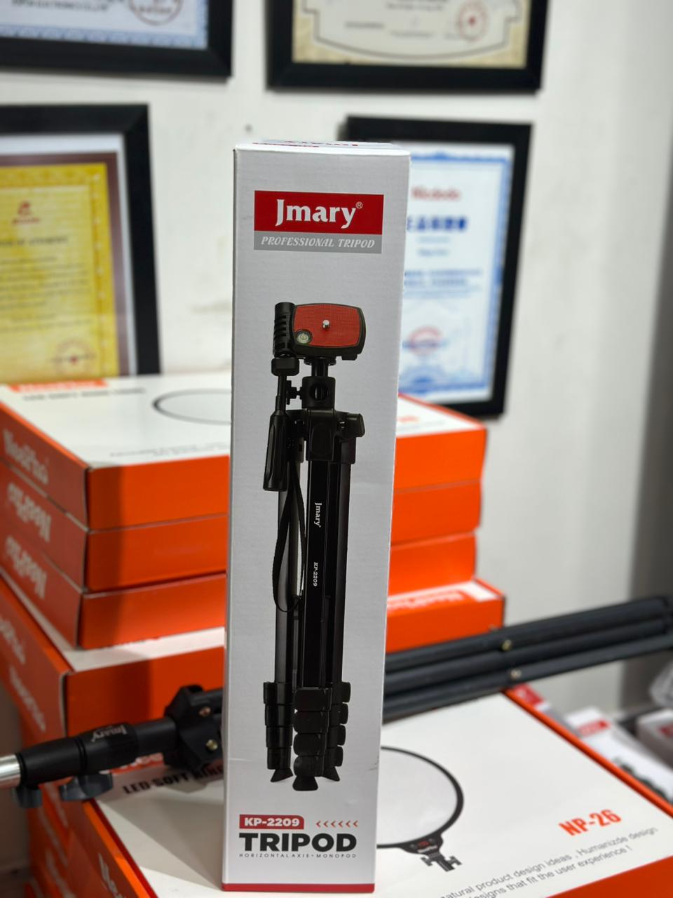 Jmary KP-2209 Professional Camera Tripod - Portable & Lightweight