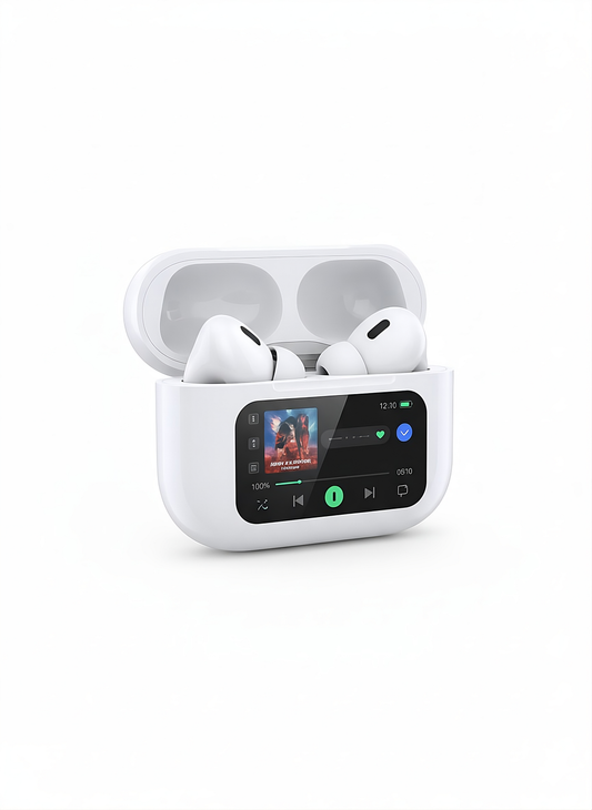 Remax Full-Color Screen Earbuds ANC & Smart Control
