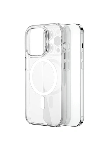 Non-Yellow Transparent Magsafe Phone Case for iphone 15 Pro Max