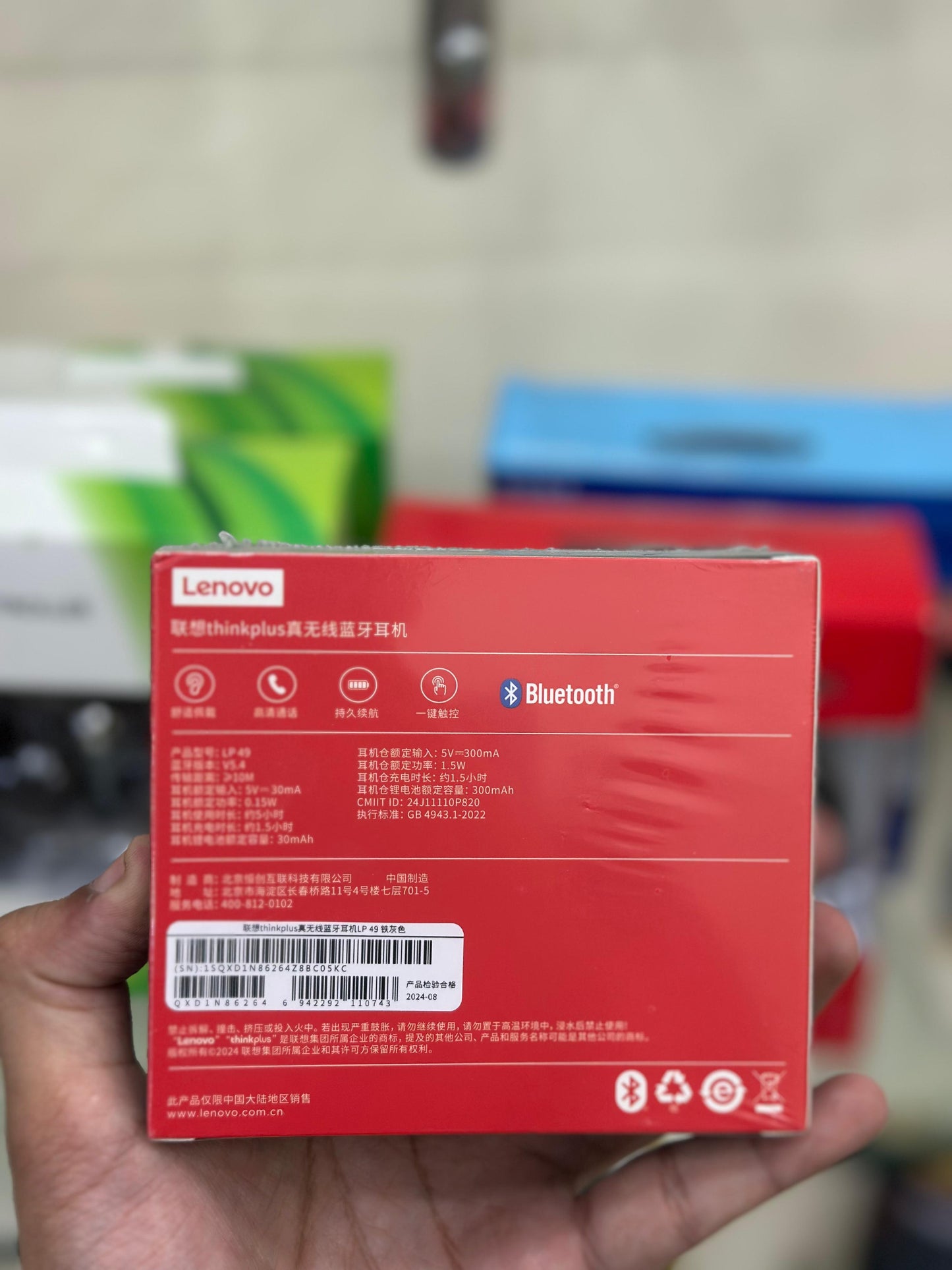 Lenovo Thinkplus TWS Earbuds True Wireless Bluetooth