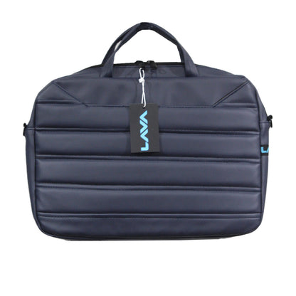 AND5 15.6 Inch Double Pocket Laptop Hand Carry Bag – Blue