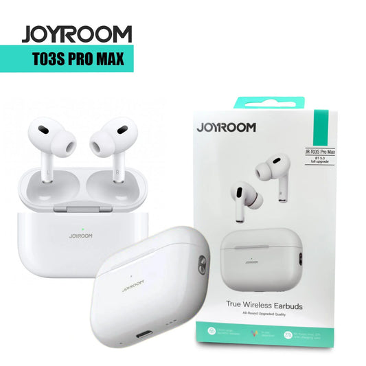 JOYROOM JR-NX1 T03S PRO MAX Jerry 6973D4, PVOC True Wireless Bluetooth Headset White