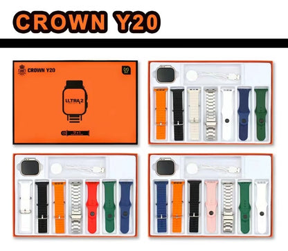 CROWN Y20 7+1 ULTRA 2 SMART WATCH