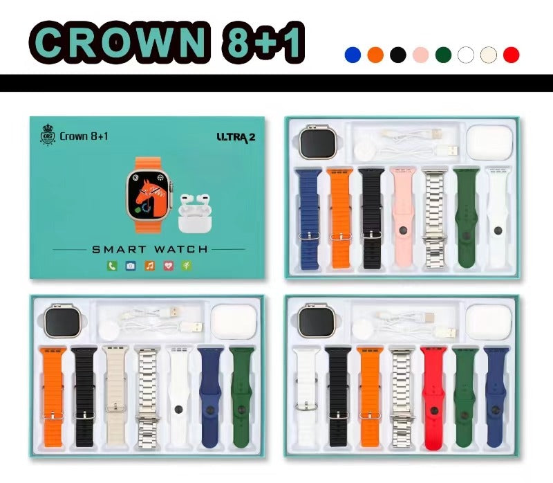 Ultra 2 smart watch Crown 8+1