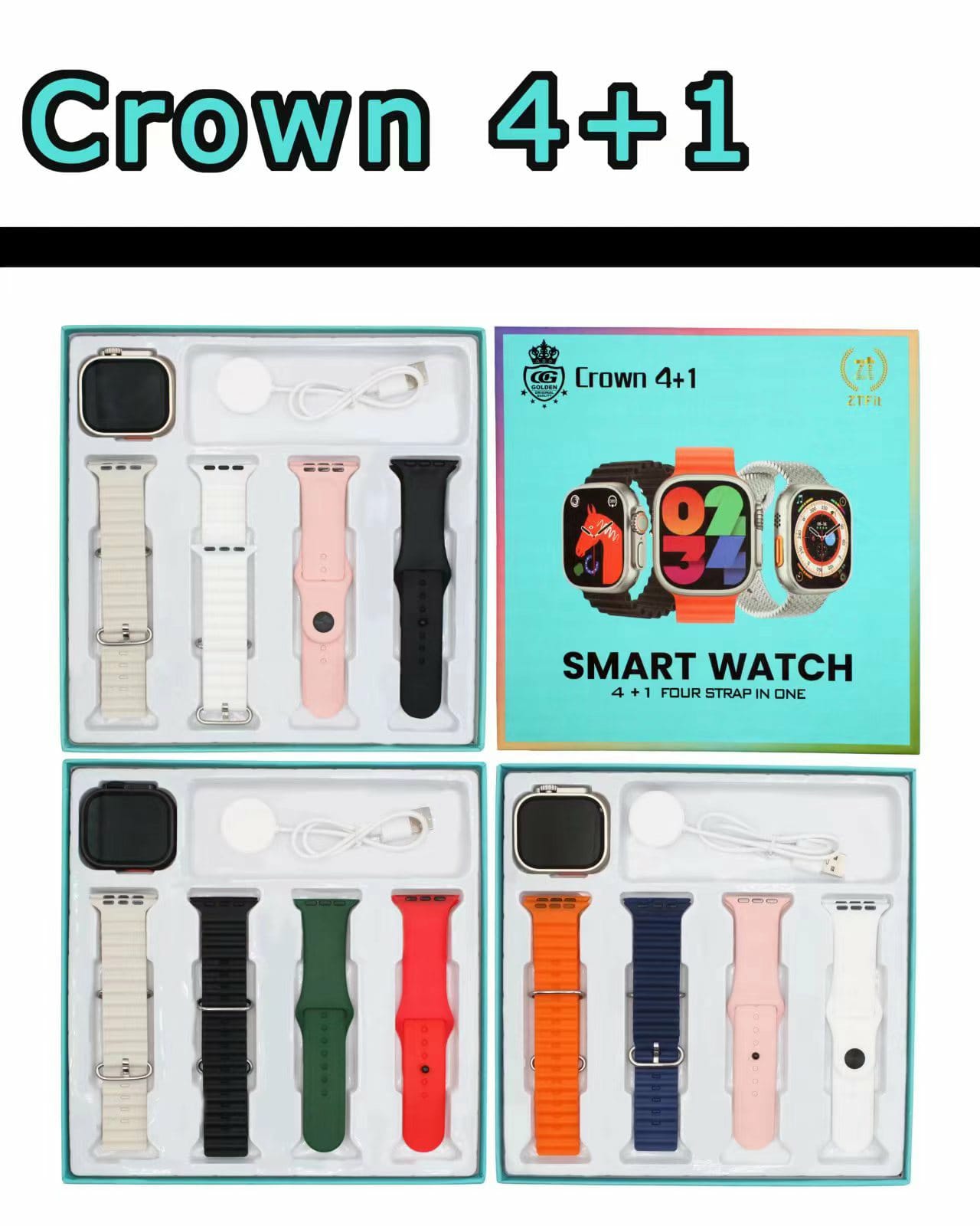 CROWN 4+1 ULTRA 2 SMART WATCH