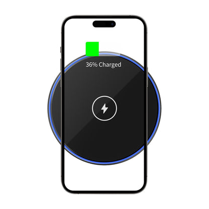 WIWU Wi-W012 15W Wireless Charger – Black