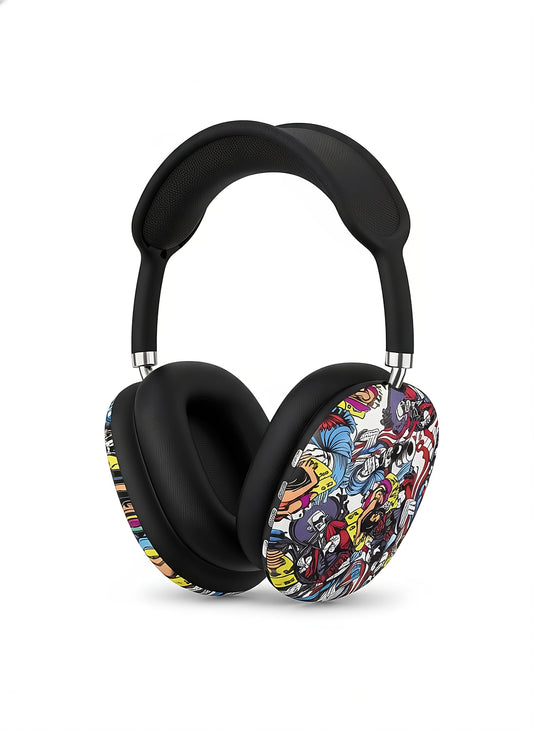 Custom Graphic Over-Ear Wireless Headphones - P9 Series