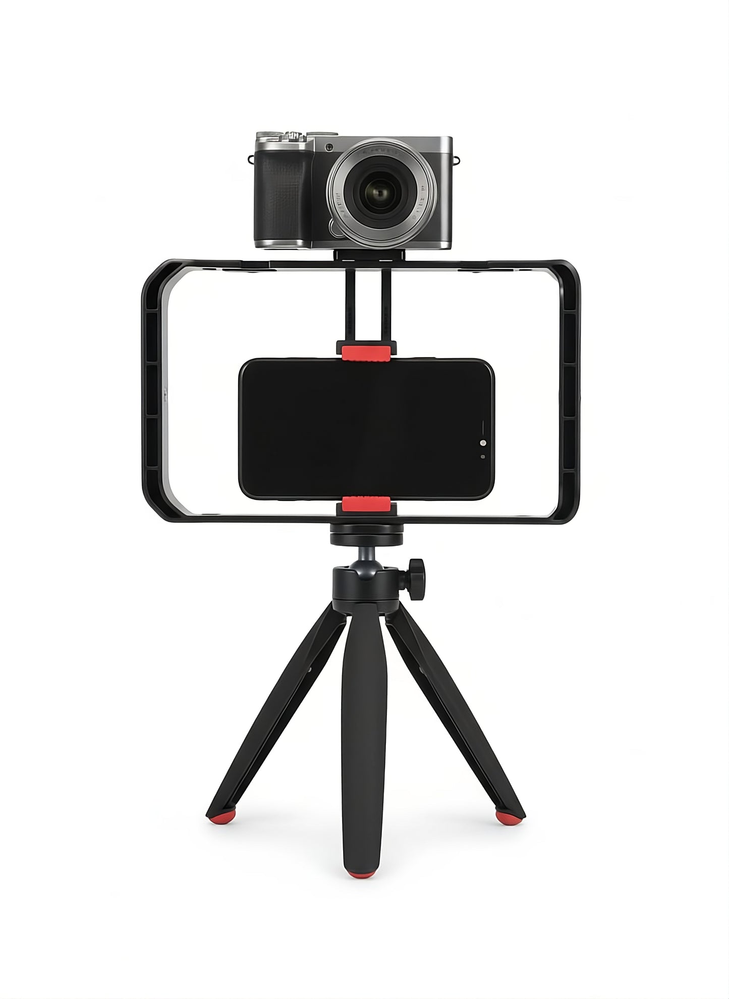 Jmary MT-33 Video Cage Rig Kit - Mobile Vlogging & Handel Holder Tripod