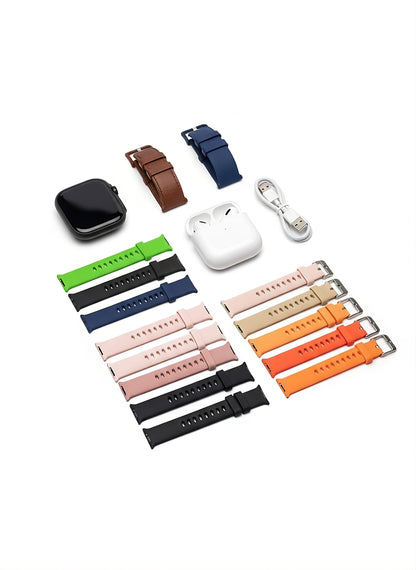T1000 Ultramax Smartwatch & Wireless Earbuds Set (49MM) 7+2 Bands