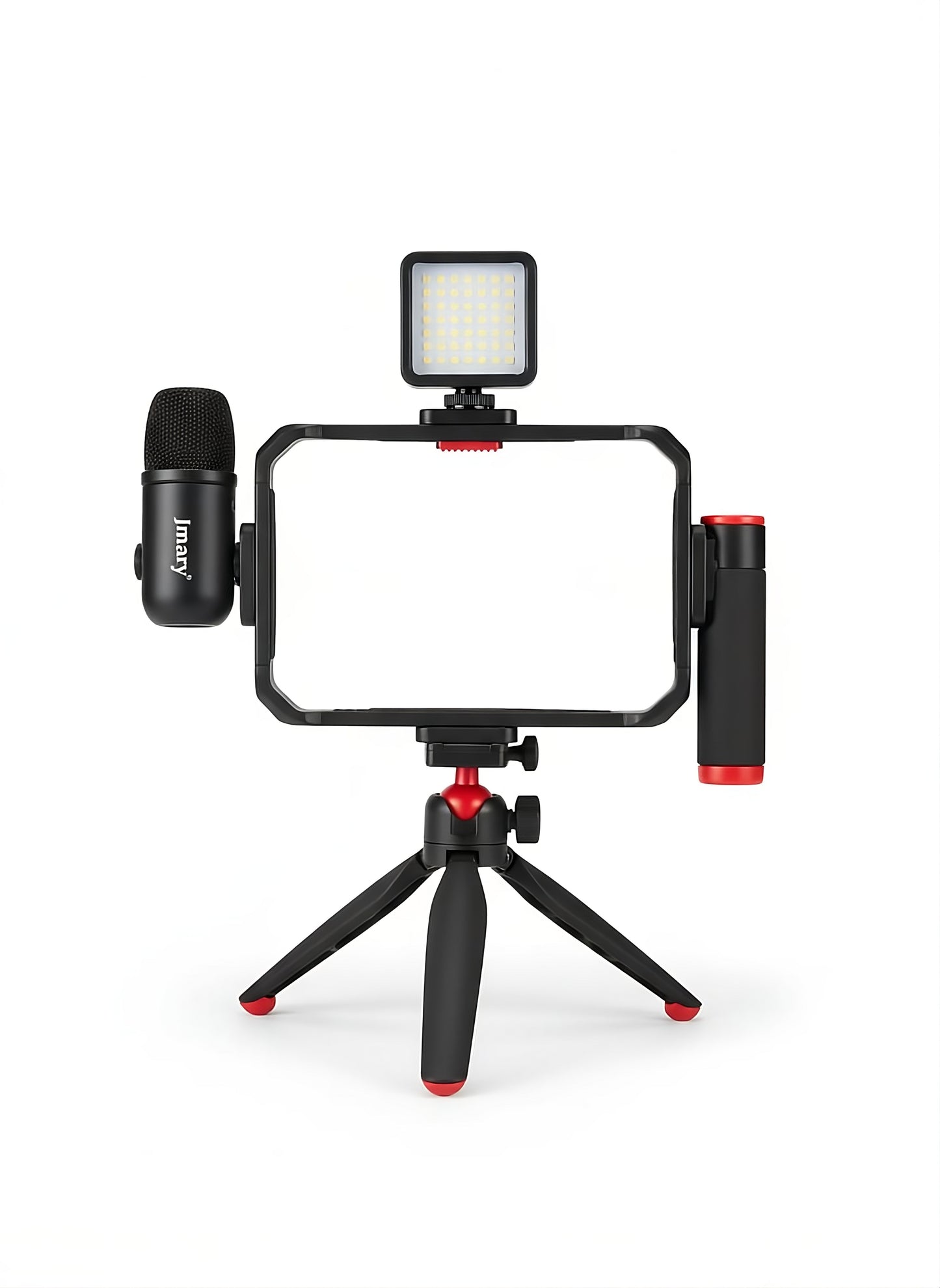 Jmary MT-33 Video Cage Rig Kit - Mobile Vlogging & Handel Holder Tripod
